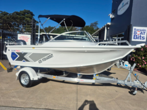 Quintrex 430 Fishabout with 60hp Yamaha