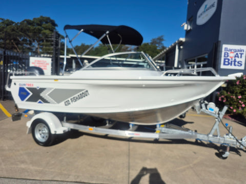 Quintrex 430 Fishabout with 60hp Yamaha