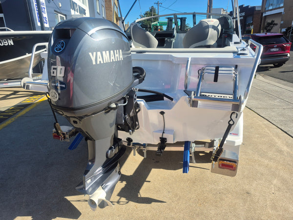 Quintrex 430 Fishabout with 60hp Yamaha