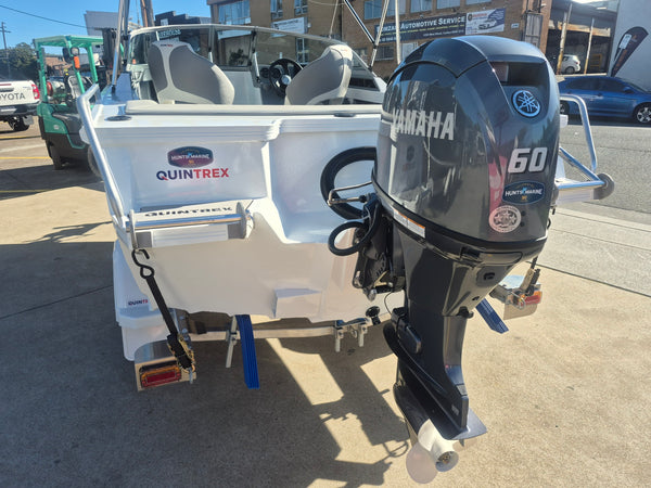 Quintrex 430 Fishabout with 60hp Yamaha