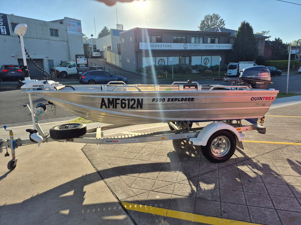 Quintrex 390 Explorer with MINN KOTA