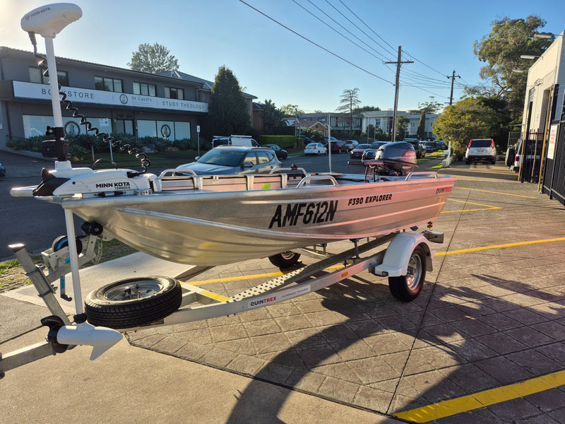 Quintrex 390 Explorer with MINN KOTA