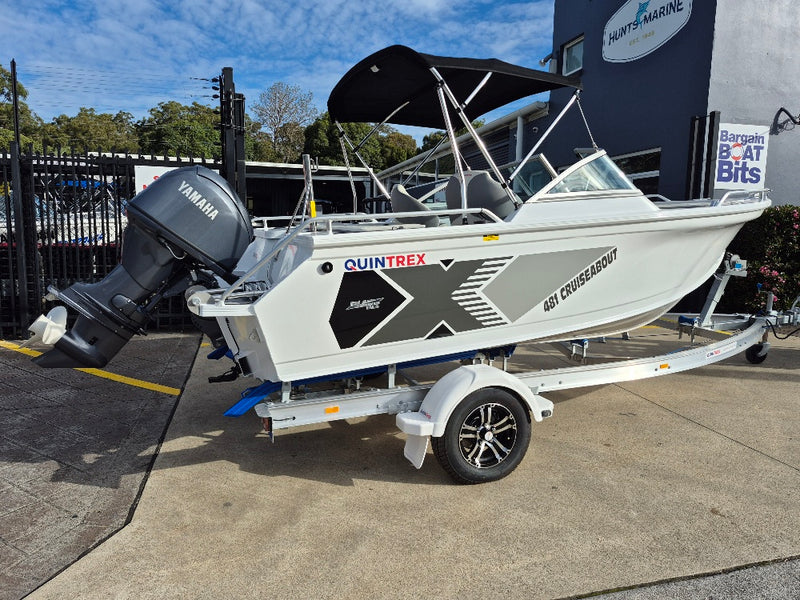 Quintrex 481 Cruiseabout with 70hp Yamaha