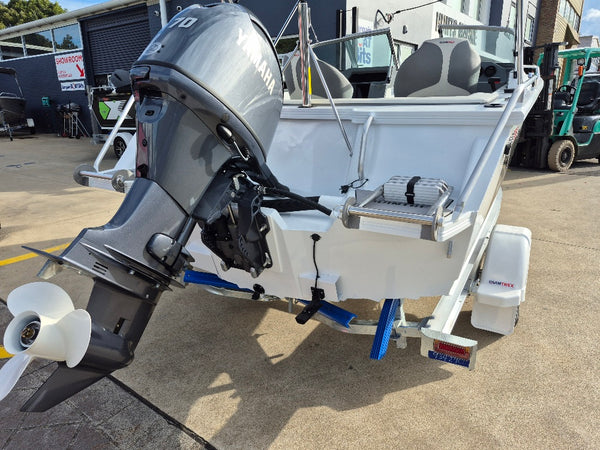 Quintrex 481 Cruiseabout with 70hp Yamaha