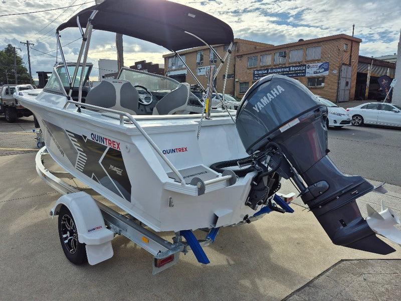 Quintrex 481 Cruiseabout with 70hp Yamaha