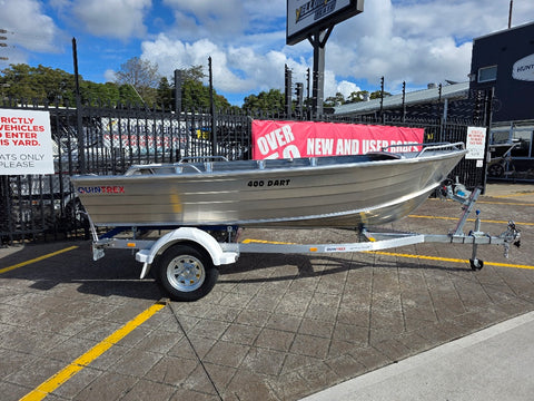 Quintrex 400 Dart with 20hp Yamaha