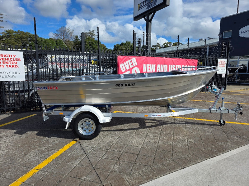 Quintrex 400 Dart with 20hp Yamaha