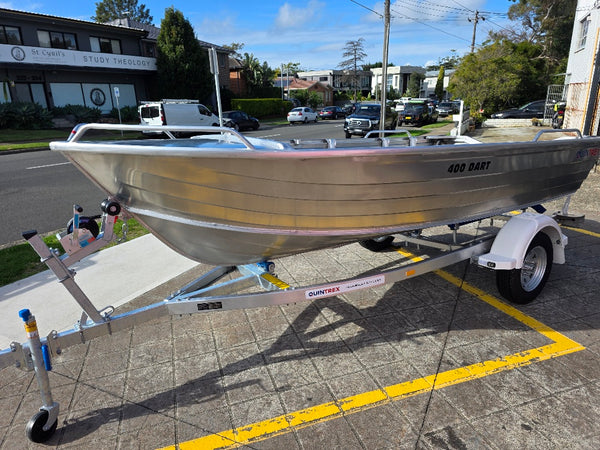 Quintrex 400 Dart with 20hp Yamaha