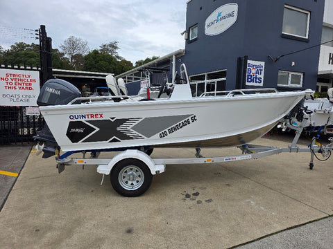 Quintrex 420 Renegade SC with 50hp Yamaha