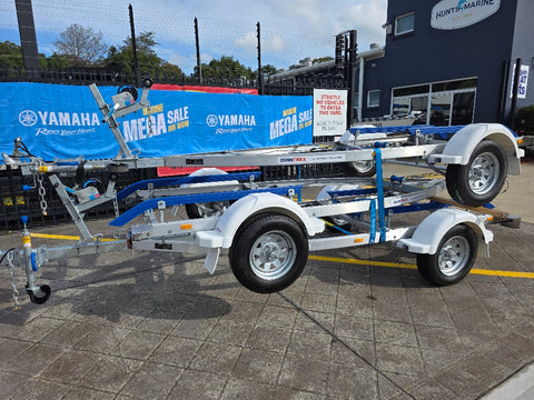 NEW Alloy Quintrex trailer INC REGO to suit 3.1m to 4m boat (2 Only Left)