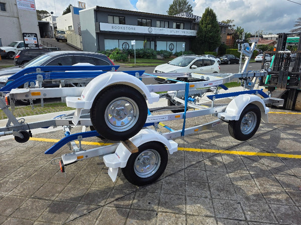 NEW Alloy Quintrex trailer INC REGO to suit 3.1m to 4m boat (2 Only Left)