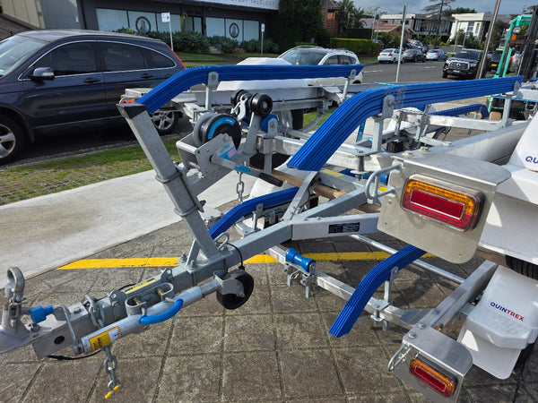 NEW Alloy Quintrex trailer INC REGO to suit 3.1m to 4m boat (2 Only Left)
