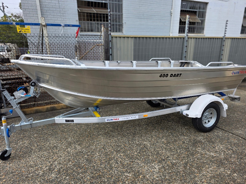 Quintrex 400 Dart with 20hp Yamaha