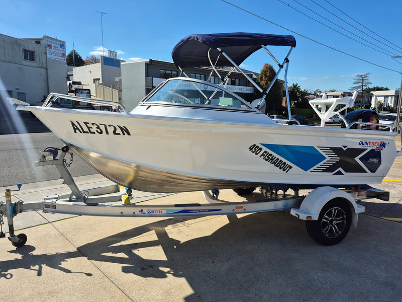 Quintrex 450 Fishabout