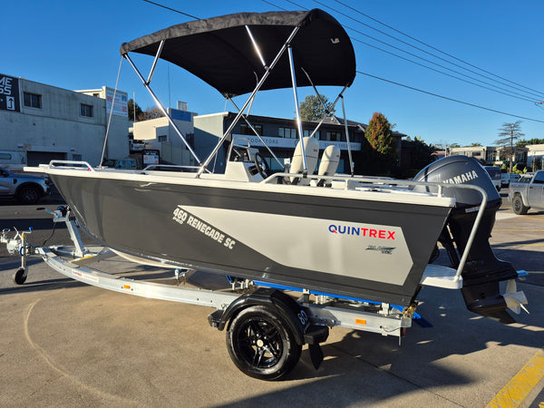 Quintrex 460 Renegade PRO SC with 70hp Yamaha