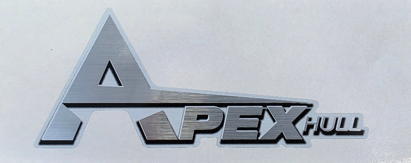 Silver Apex Hull Decal - Each
