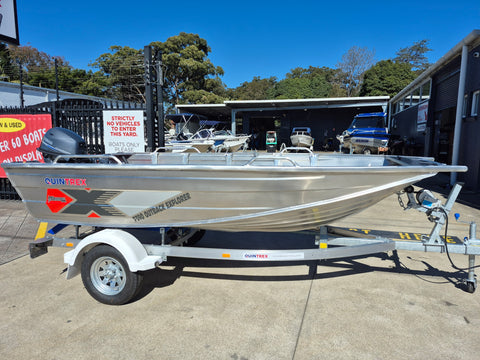 Quintrex 390 Outback Explorer with 25hp Yamaha