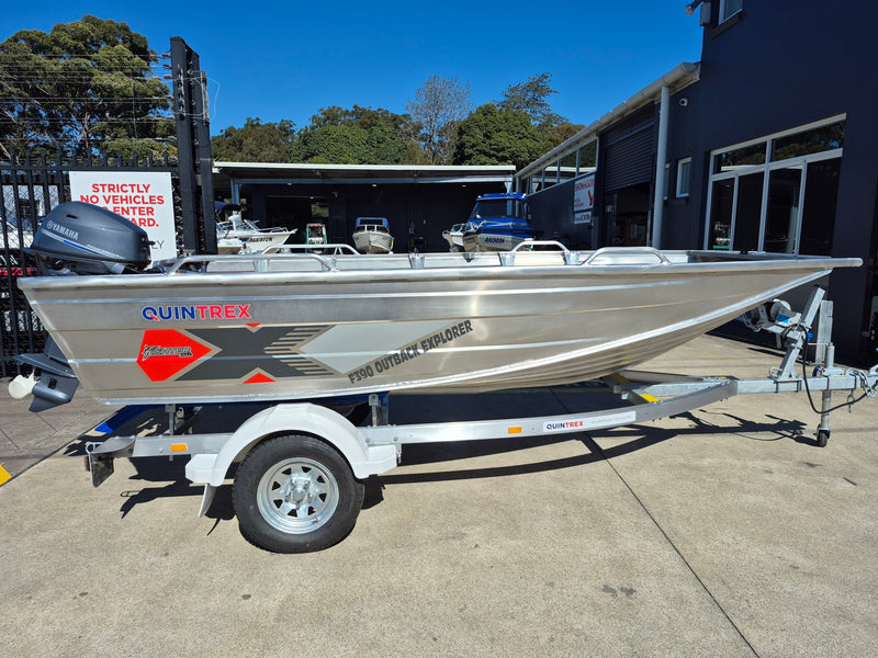 Quintrex 390 Outback Explorer with 25hp Yamaha