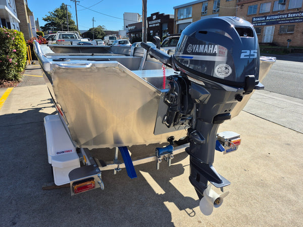 Quintrex 390 Outback Explorer with 25hp Yamaha