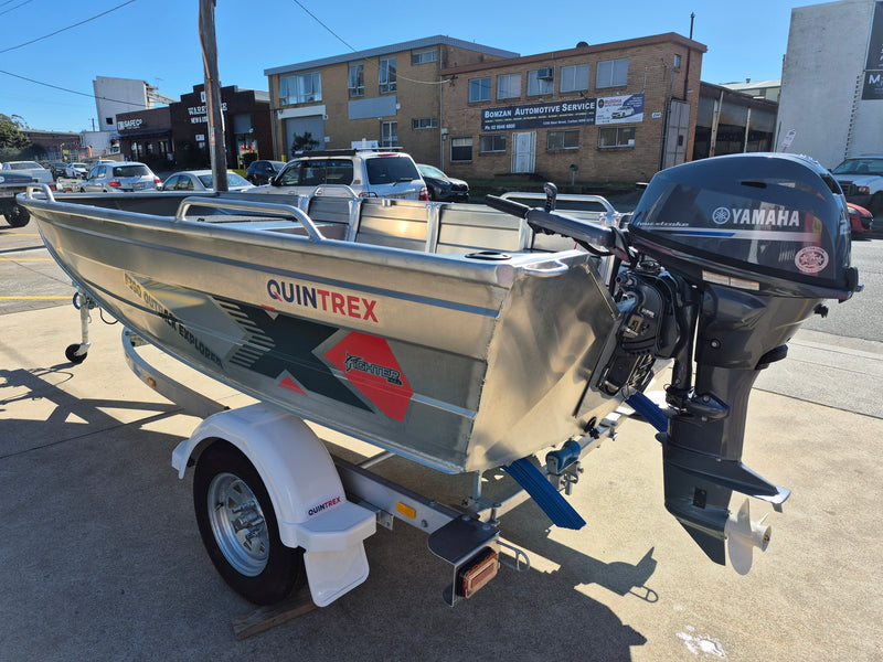 Quintrex 390 Outback Explorer with 25hp Yamaha