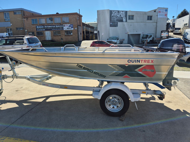 Quintrex 390 Outback Explorer with 25hp Yamaha