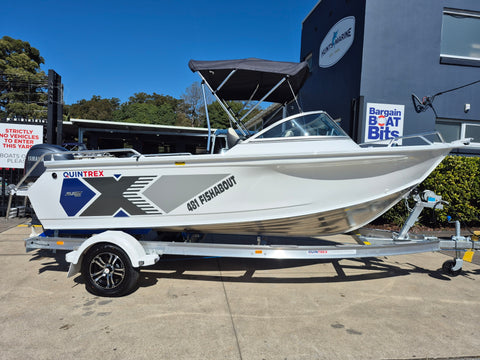 Quintrex 481 Fishabout with 70hp Yamaha