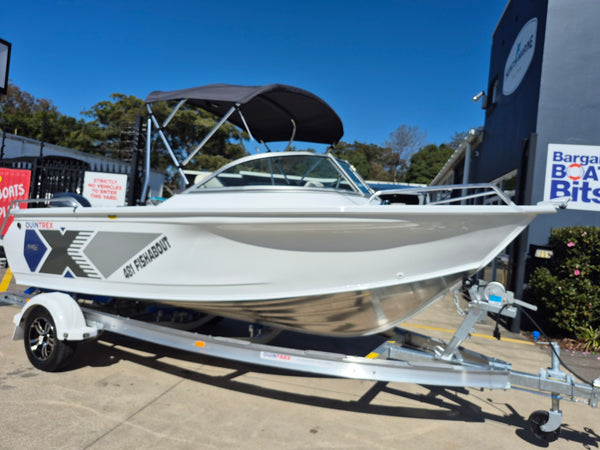 Quintrex 481 Fishabout with 70hp Yamaha