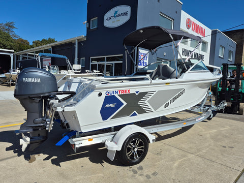 Quintrex 481 Fishabout with 70hp Yamaha