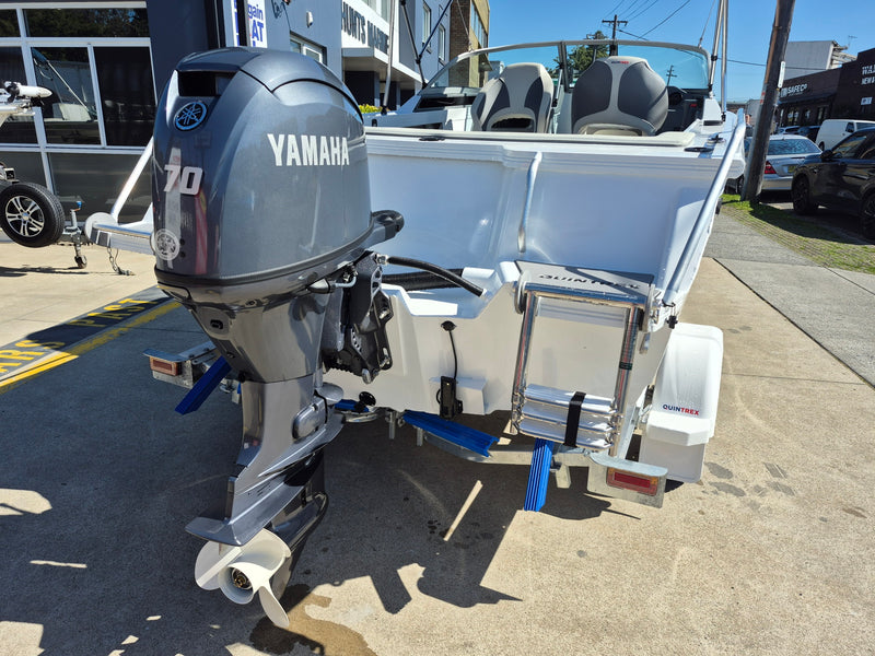 Quintrex 481 Fishabout with 70hp Yamaha