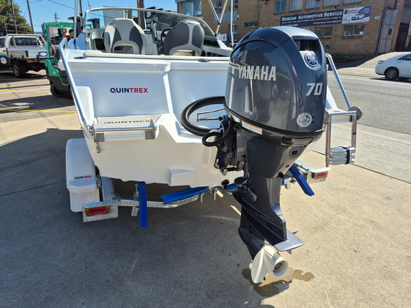 Quintrex 481 Fishabout with 70hp Yamaha