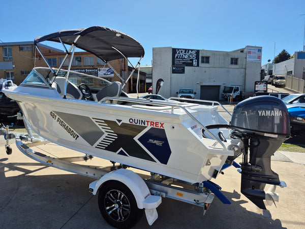 Quintrex 481 Fishabout with 70hp Yamaha