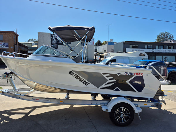 Quintrex 481 Fishabout with 70hp Yamaha