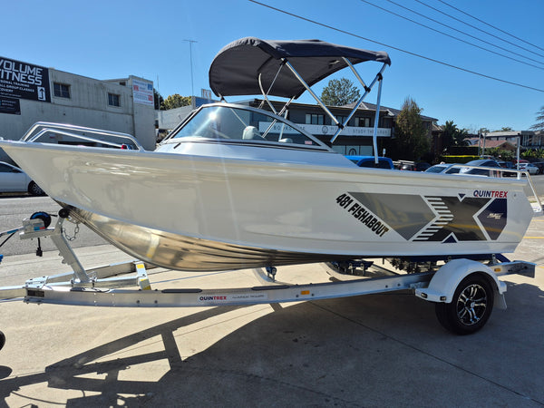 Quintrex 481 Fishabout with 70hp Yamaha