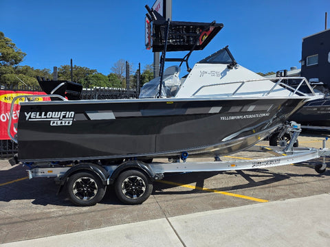 Yellowfin 5800 Folding Hard Top with 130hp Yamaha