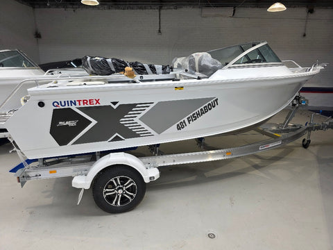 Quintrex 481 Fishabout with 70hp Yamaha