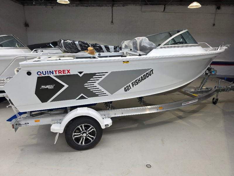 Quintrex 481 Fishabout with 70hp Yamaha