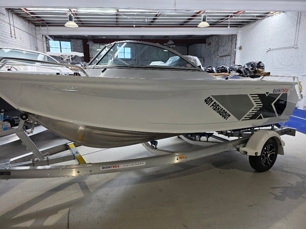 Quintrex 481 Fishabout with 70hp Yamaha