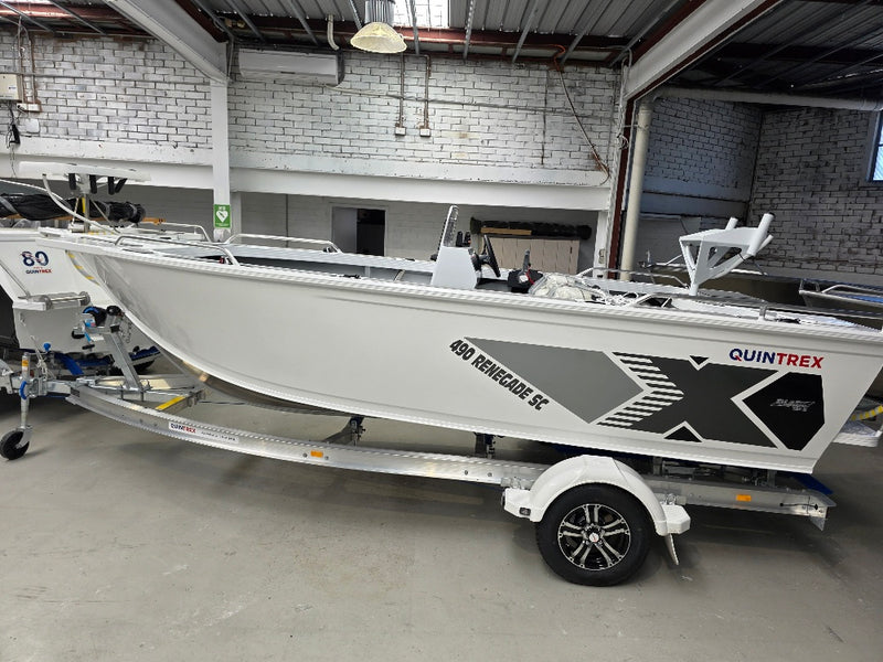 Quintrex 490 Renegade SC with 90hp Yamaha