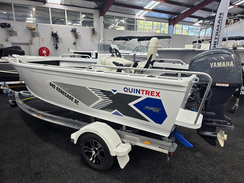 Quintrex 440 Renegade SC with 60hp Yamaha