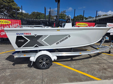 Quintrex 460 Renegade SC with 60hp Yamaha