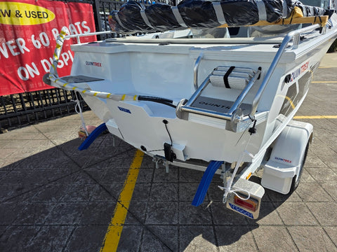 Quintrex 430 Fishabout with 60hp Yamaha