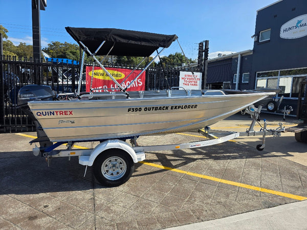 Quintrex 390 Outback Explorer with 25hp Yamaha