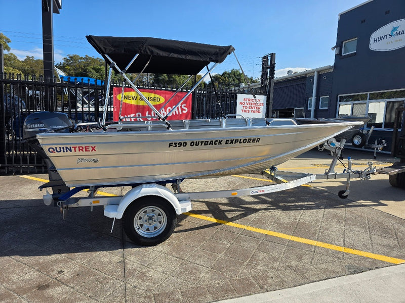 Quintrex 390 Outback Explorer with 25hp Yamaha