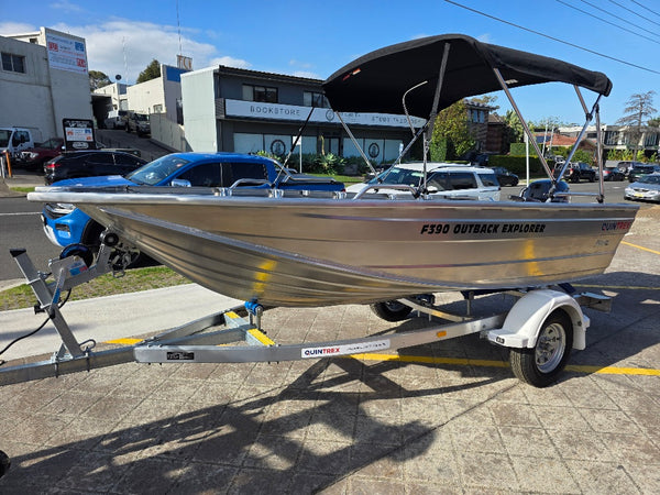 Quintrex 390 Outback Explorer with 25hp Yamaha