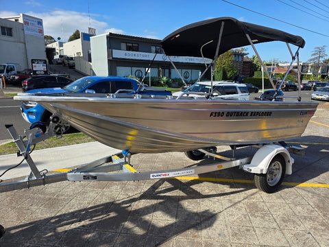 Quintrex 390 Outback Explorer with 25hp Yamaha