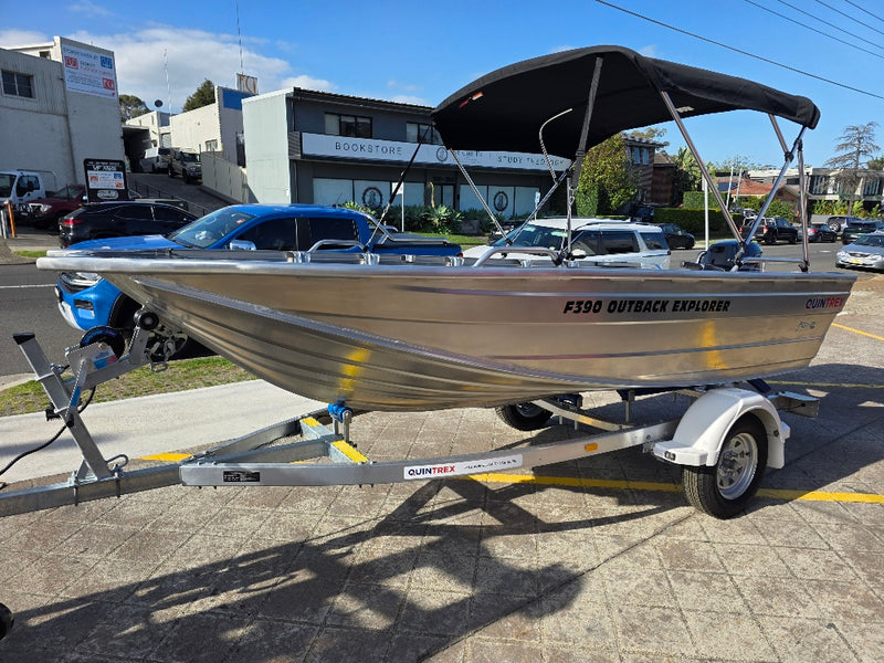 Quintrex 390 Outback Explorer with 25hp Yamaha
