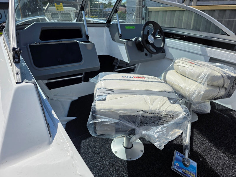 Quintrex 430 Fishabout with 60hp Yamaha