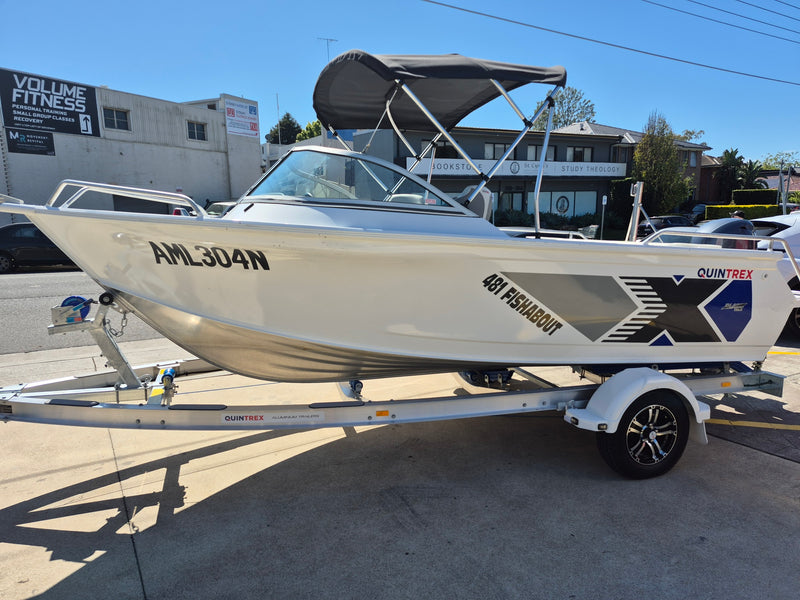 Quintrex 481 Fishabout
