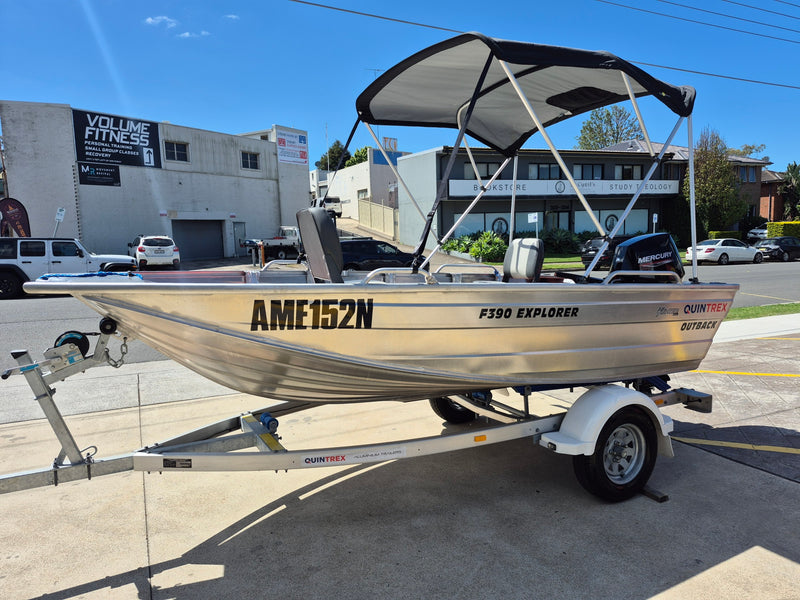 Quintrex F390 Outback Explorer