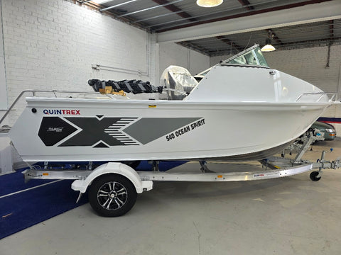 Quintrex 540 Ocean Spirit with 115hp Yamaha